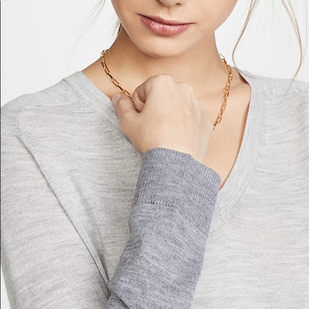 Club Monaco Light Gray Zaydie Sweater - Picture 6 of 10